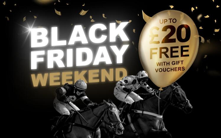 Treat someone with black friday gift voucher to enjoy live horse racing at Wolverhampton Racecourse. A unique gift for Christ