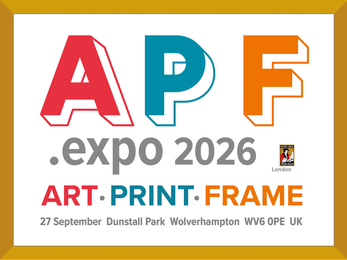 art print frame.expo 2026 event at Wolverhampton Racecourse