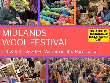 Midlands wool festival at Wolverhampton Racecourse