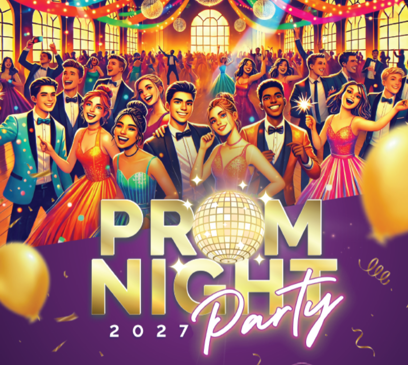 prom nights 2027 at wolverhampton racecourse artwork