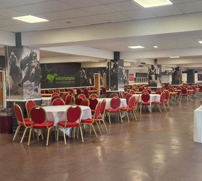 The concourse at Wolverhampton Racecourse