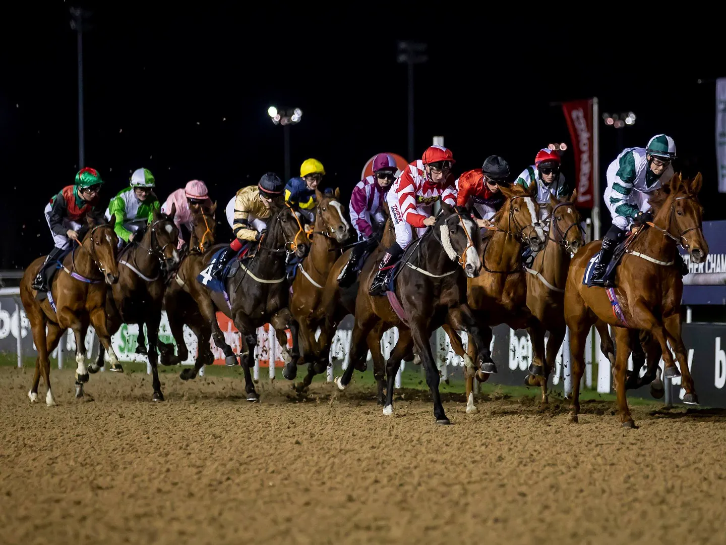 All-weather floodlit racing at Wolverhampton Racecourse