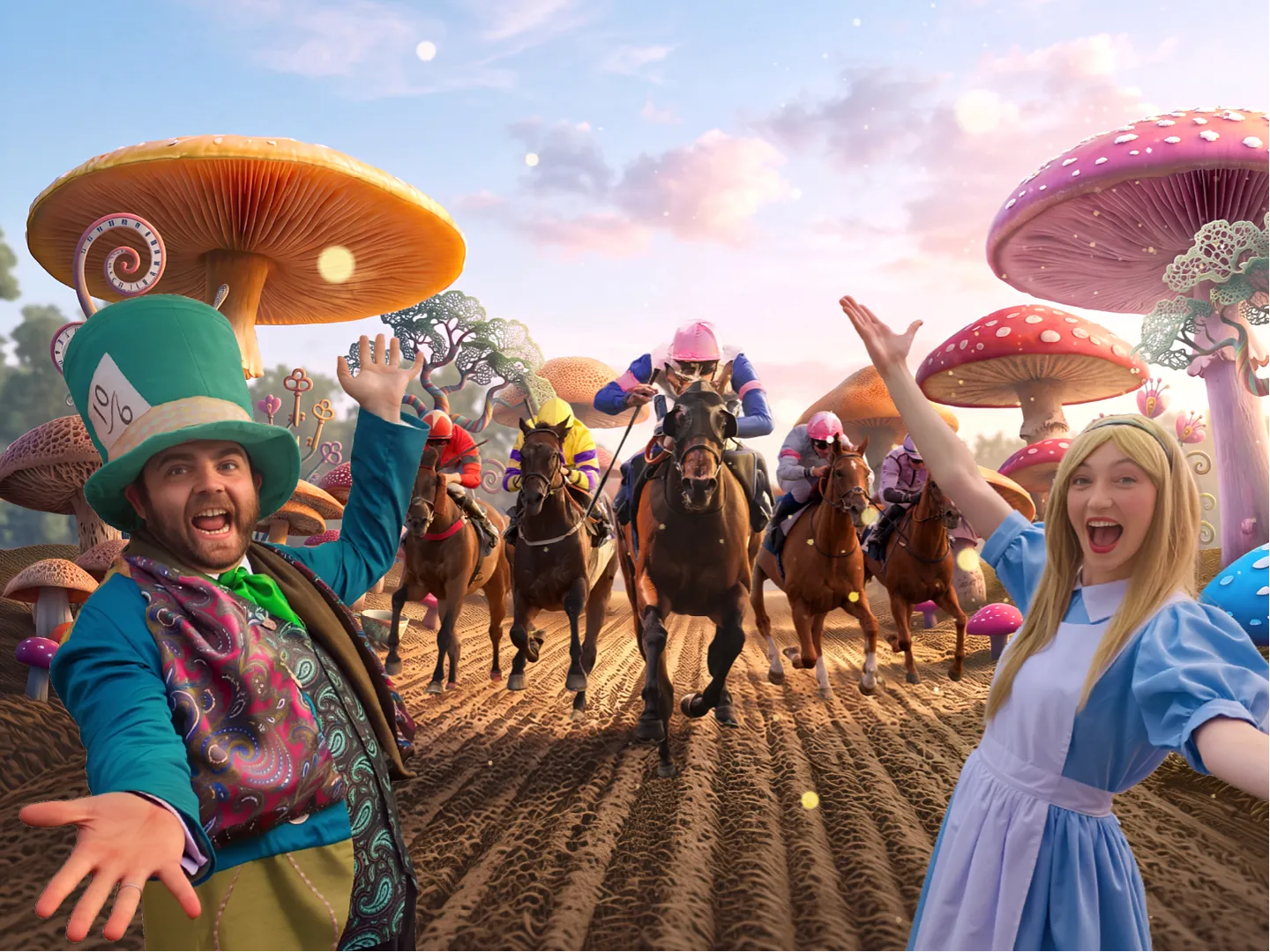 Alice In Wonderland Panto Family Funday at Wolverhampton Racecourse